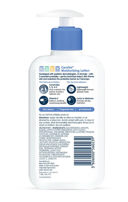 CERAVE Baby Moisturizing Lotion 237ml