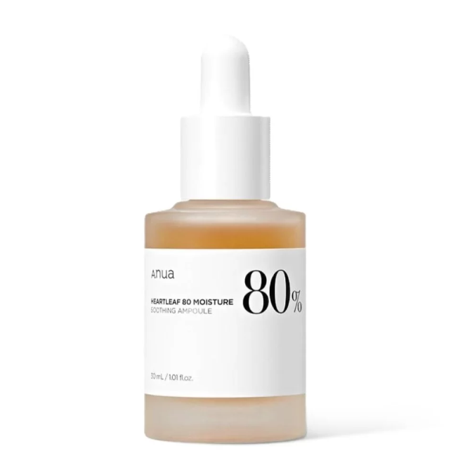 ANUA Heartleaf 80 Moisture Soothing Ampoule 30ml