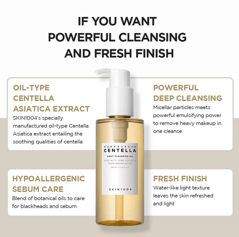 SKIN1004 CENTELLA Light Cleansing Oil 200ml
