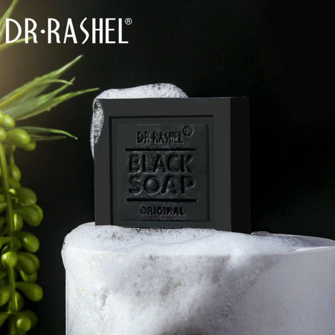 DR RASHEL Charcoal Black Soap 100g