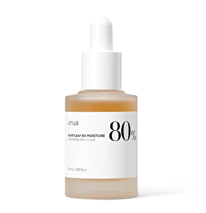 ANUA Heartleaf 80 Moisture Soothing Ampoule 30ml