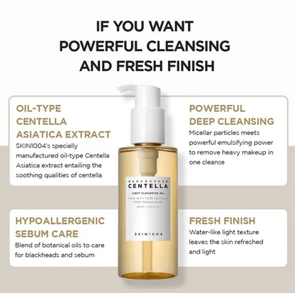 SKIN1004 CENTELLA Light Cleansing Oil 200ml