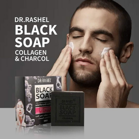 DR RASHEL Charcoal Black Soap 100g